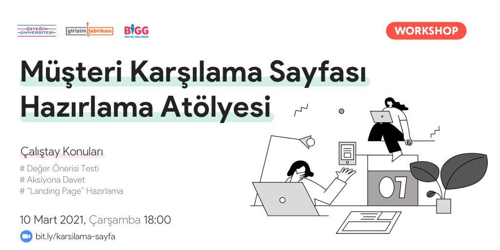 Müşteri Karşılama Sayfası Hazırlama Atölyesi